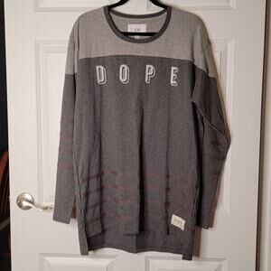 Dope Long Sleeve Shirt XL will not lose label